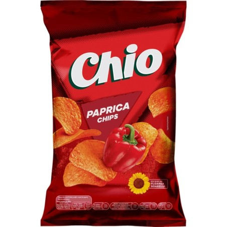 Chipsuri cu Paprika Chio, 140 g...