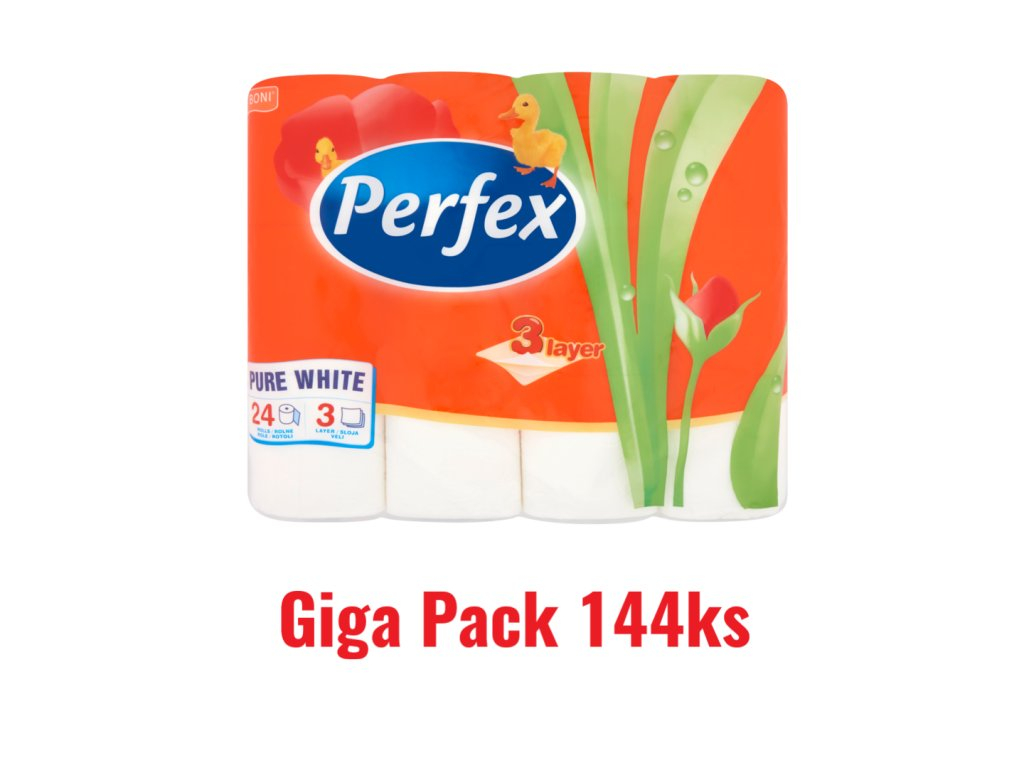Perfex Giga Pack 3-vrstvý 144 ks