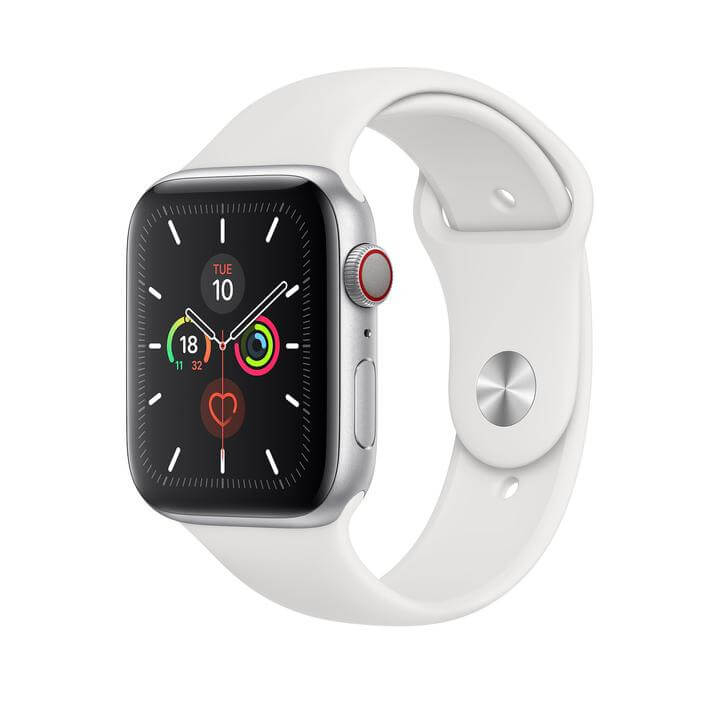 Silikonový řemínek pro Apple Watch - Bílý - S/M - 42, 44, 45, 49mm