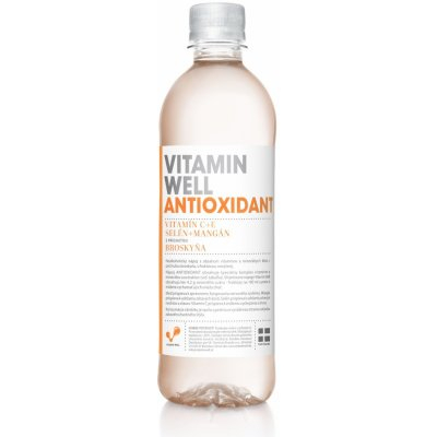 Vitamin Well Vitamin Well 500ml - Broskev