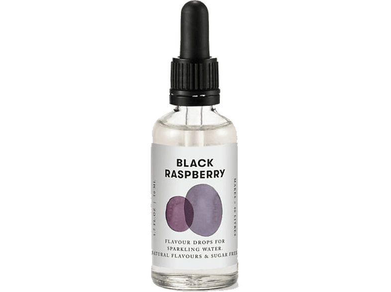 Aarke Flavour Drops Smak till kolsyrat vatten - Black Raspberry