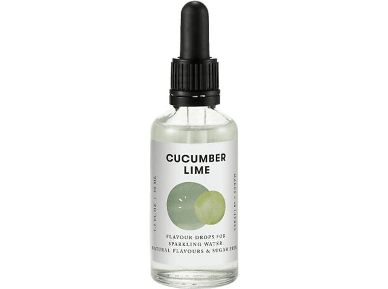 Aarke Flavour Drops Smak till kolsyrat vatten - Cucumber Lime