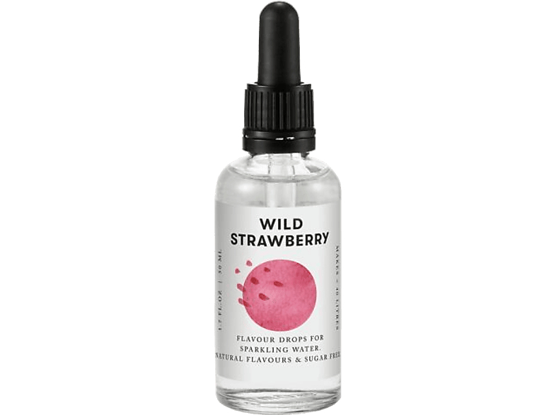 Aarke Flavour Drops Smak till kolsyrat vatten - Wild Strawberry