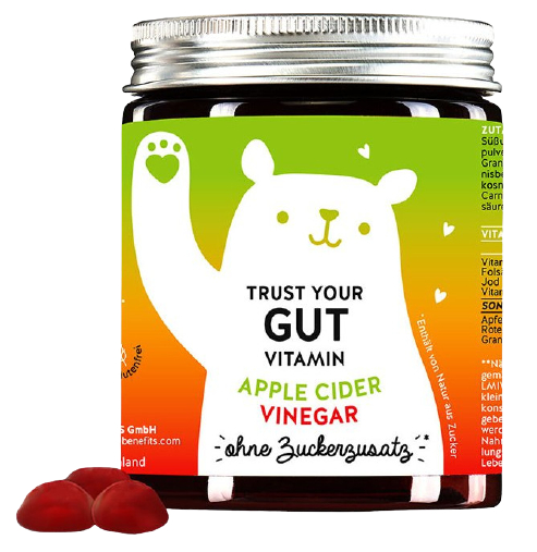 Bears with Benefits Trust your gut vitaminy pro lepší zažívání & detox bez cukru