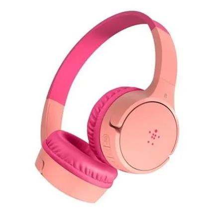 Belkin SOUNDFORM Mini dětská bezdrátová sluchátka růžová