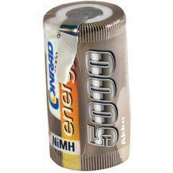 Conrad energy Batteri NiMH Sub-C, 5000 mAh 1,2 - original