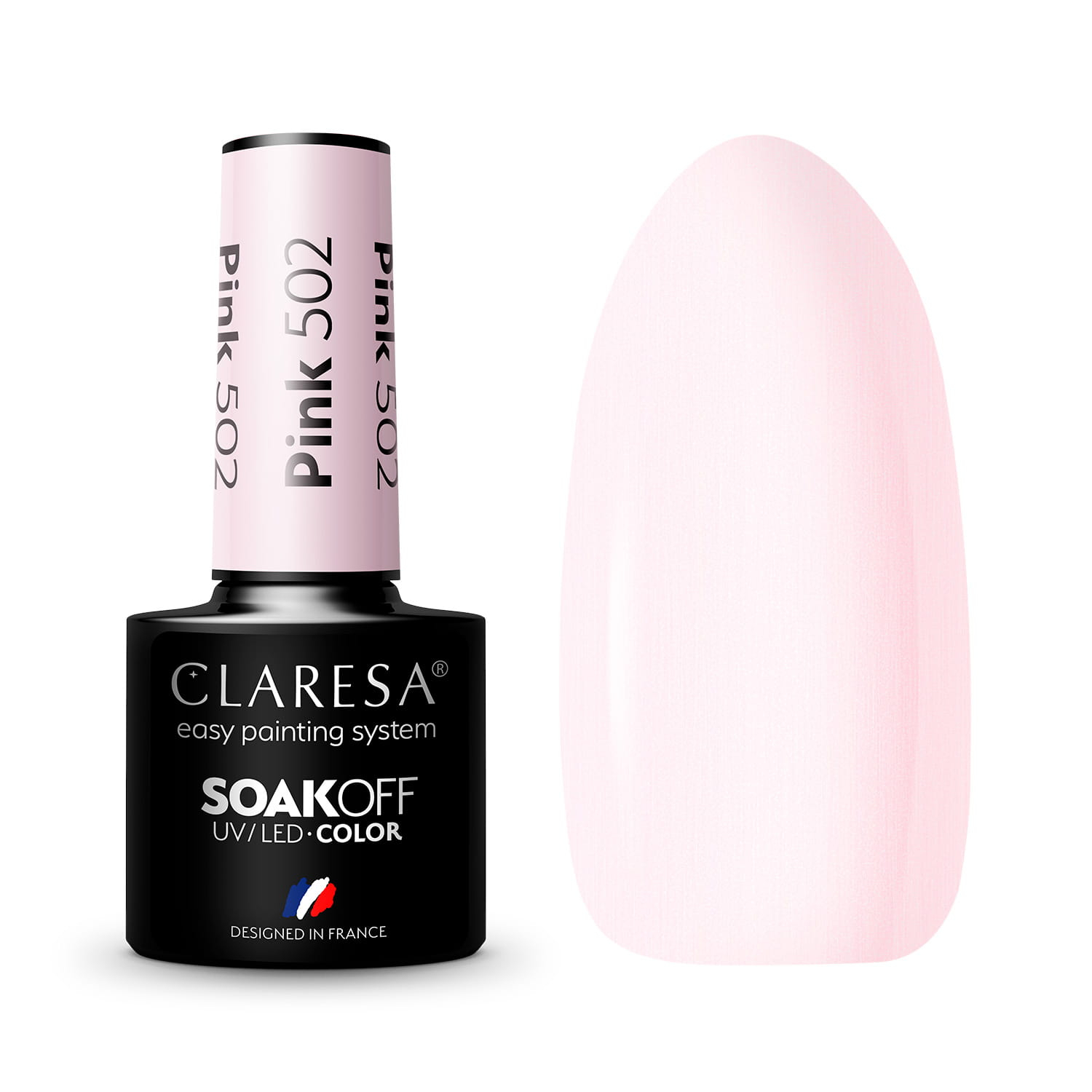 CLARESA gel nail polish - PINK 502 5g