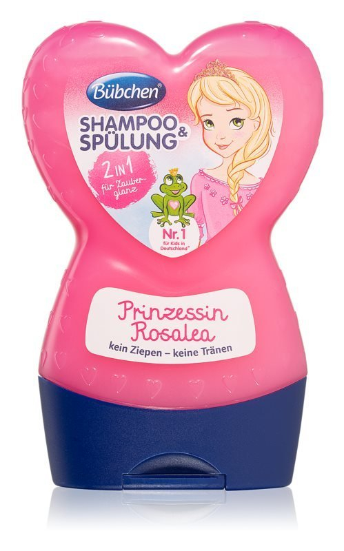Bübchen Kids šampón a kondicionér 2v1 Princess Rosalea 230 ml