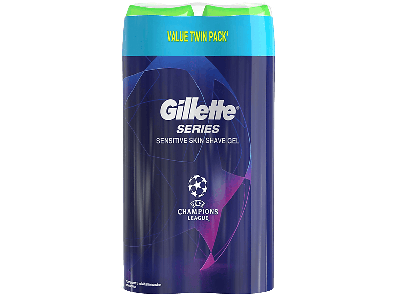 Gillette Series Gel Twinpack 2 x 200 ml