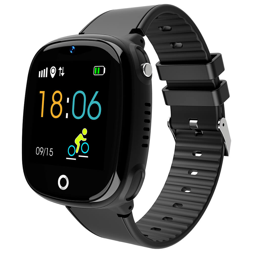 Kinderen Smart Horloge WatchKing HW11 Zwart Intelligent | GPS | Telefoon | SIM Kaart | SOS Functie