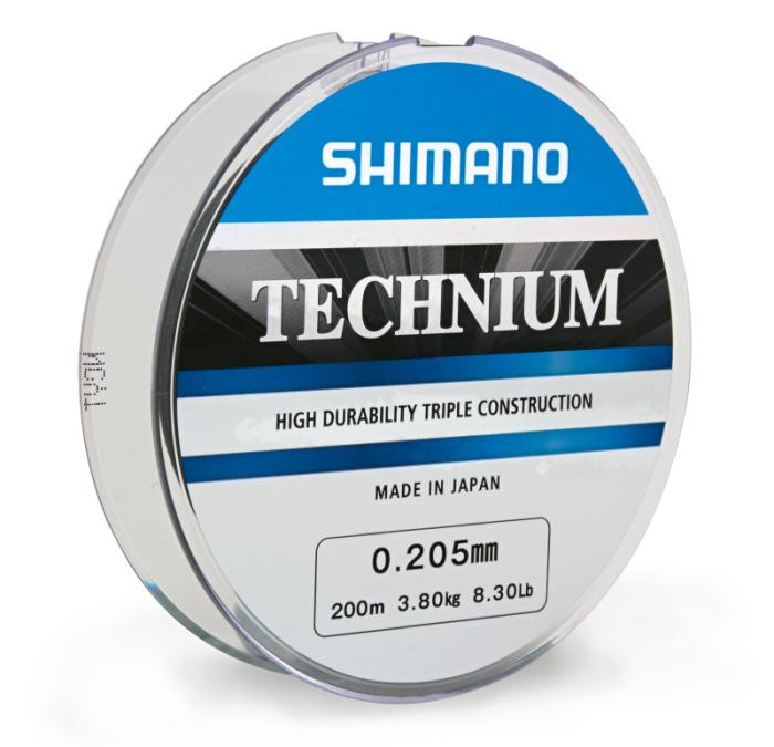 Shimano Technium Sötétszürke Nylon Damil 200m 0,285mm
