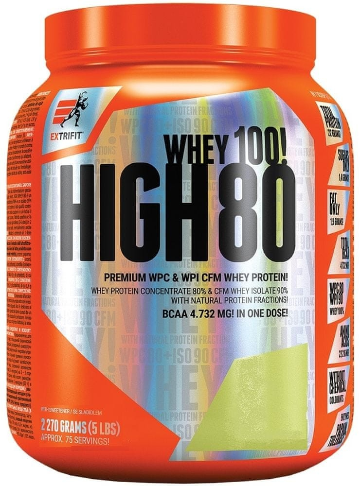 Extrifit High Whey Protein 80 1000 g Lískový oříšek