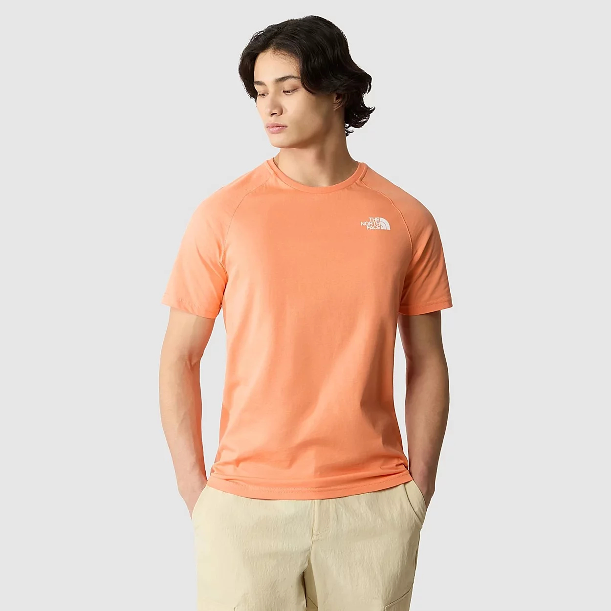  pánské tričko The North Face Dusty Coral Orange