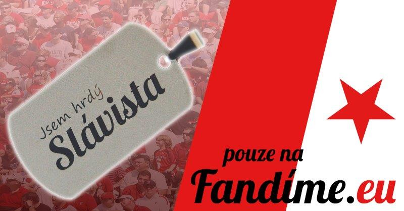 F - SK Slavia Praha Přívěsek na krk - SLÁVISTA