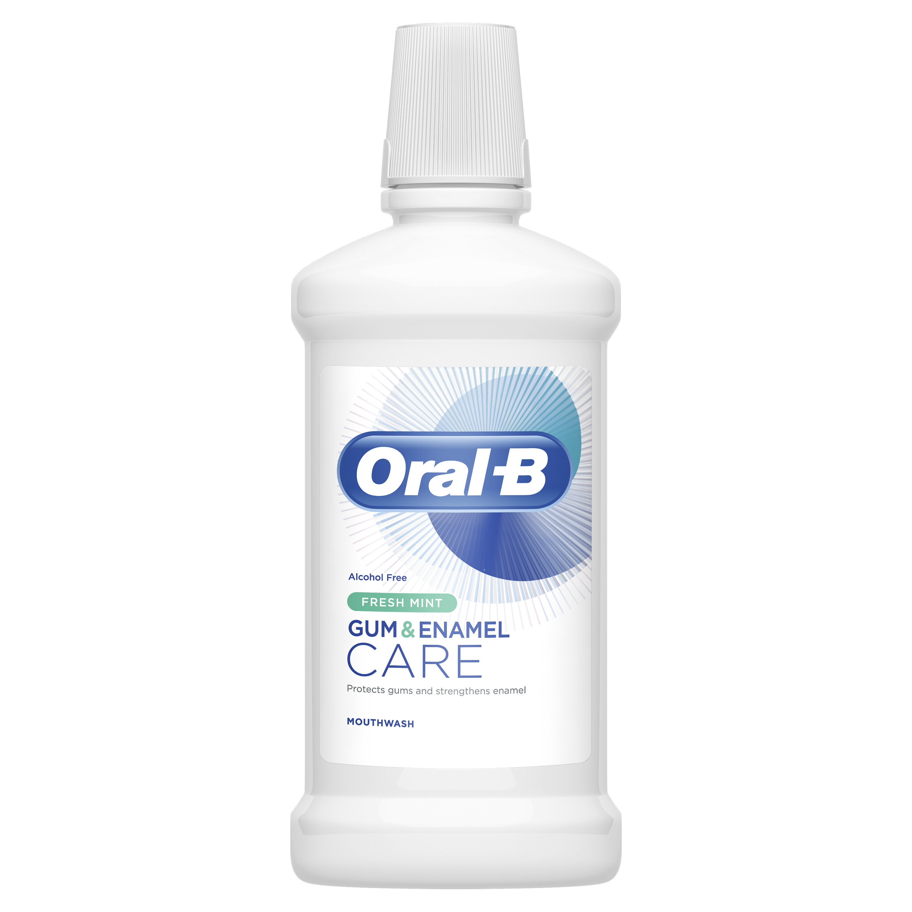 Oral-b gum & enamel care fresh mint ústní voda 1x500 ml