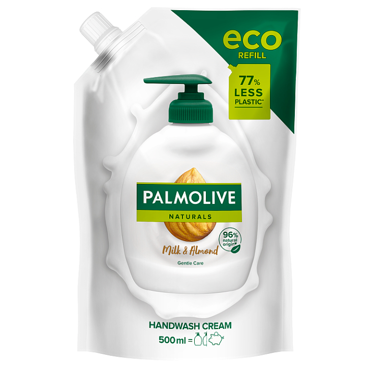 Palmolive Tekuté mydlo Naturals Almond Milk - náhr. náplň 500 ml