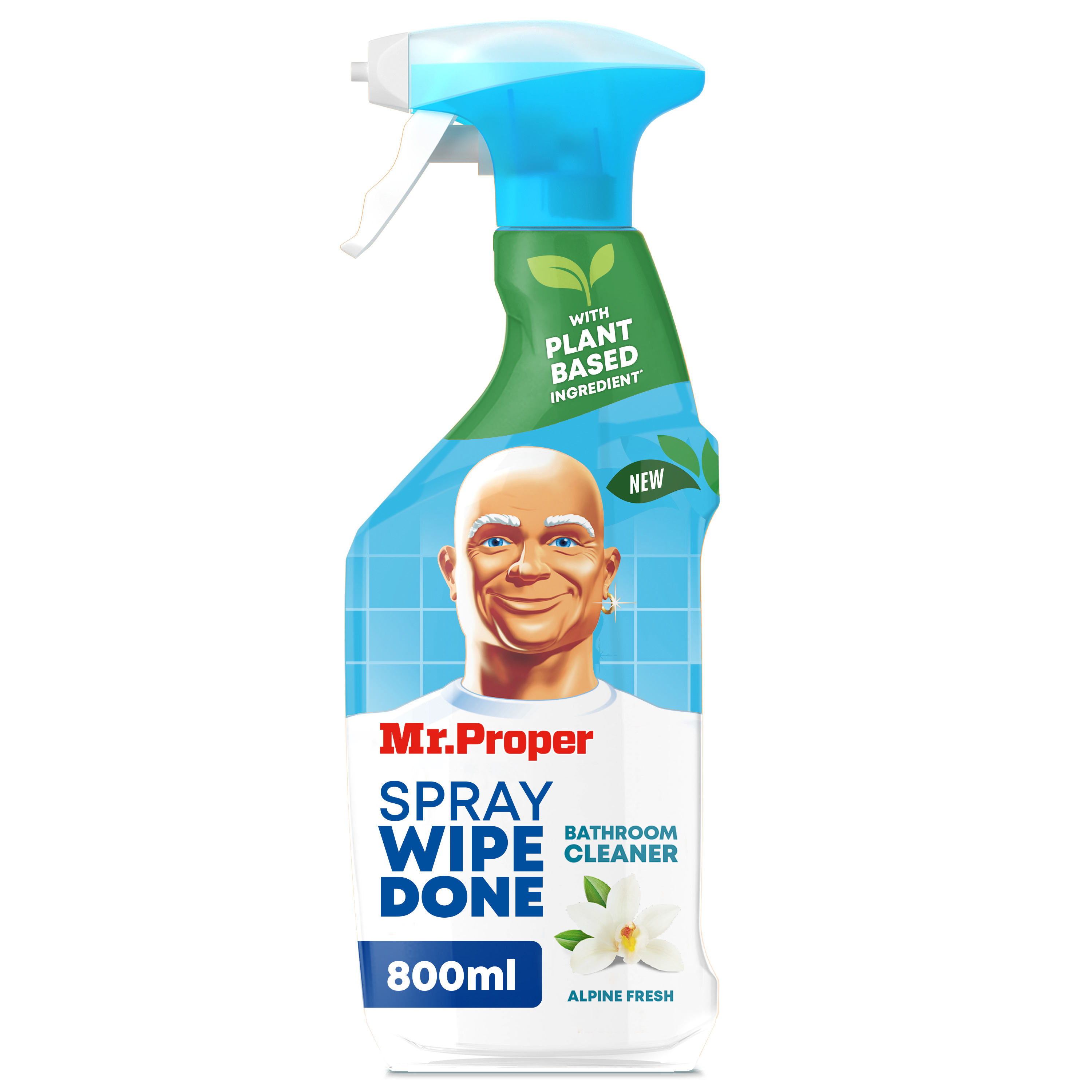 Mr Proper Spray Wipe Done Odmašťovací Čisticí Sprej Alpine Fresh 800ml