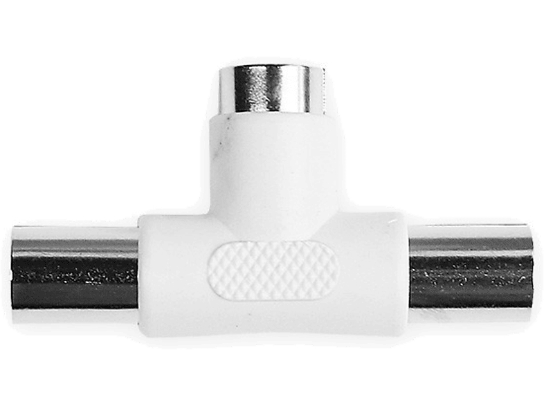 Ekon Coaxial antenna splitter with two male outputs