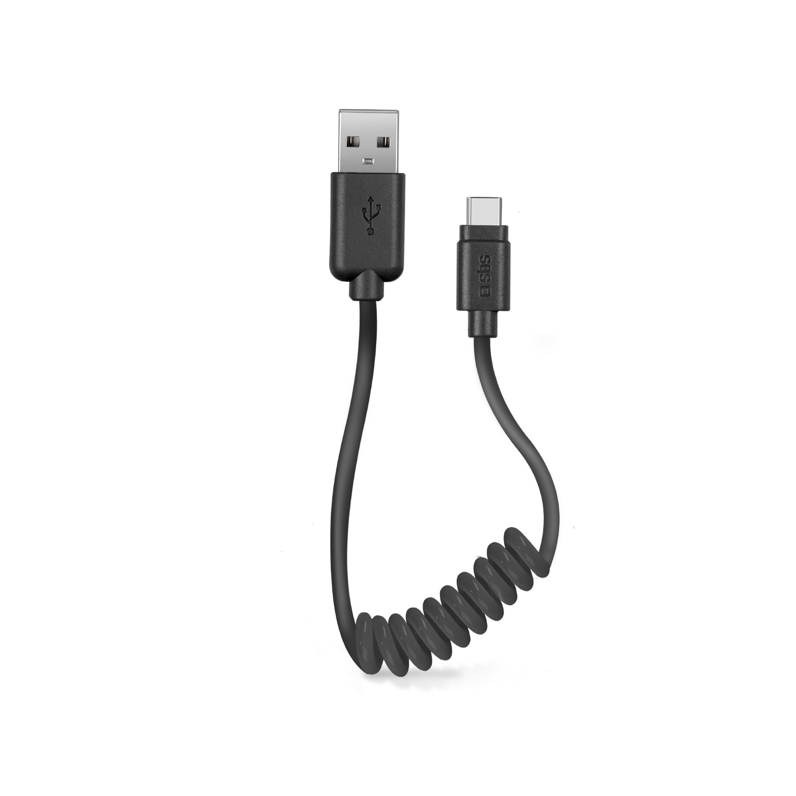 Dátový kábel SBS USB-C/USB kábel 0,5 m čierny