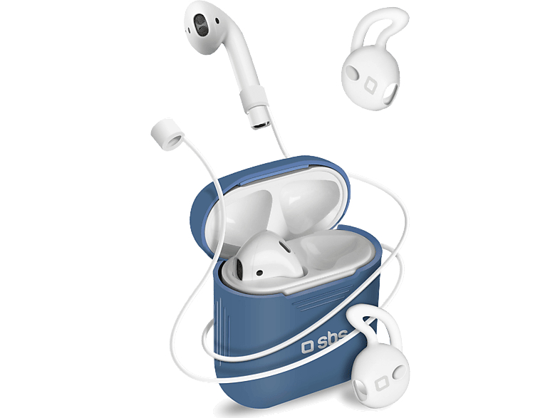 SBS Mobile Silicone kit for Apple AirPods - Blå