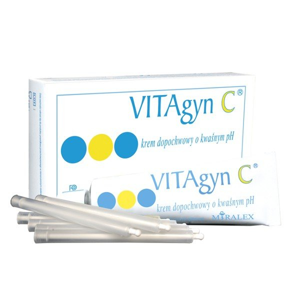 Vitagyn C vaginální krém s kyselým pH 30 g