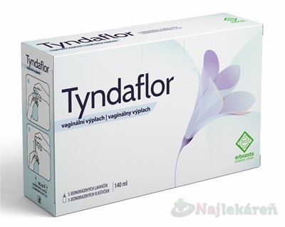 TYNDAFLOR vaginálny výplach 5 x 140 ml