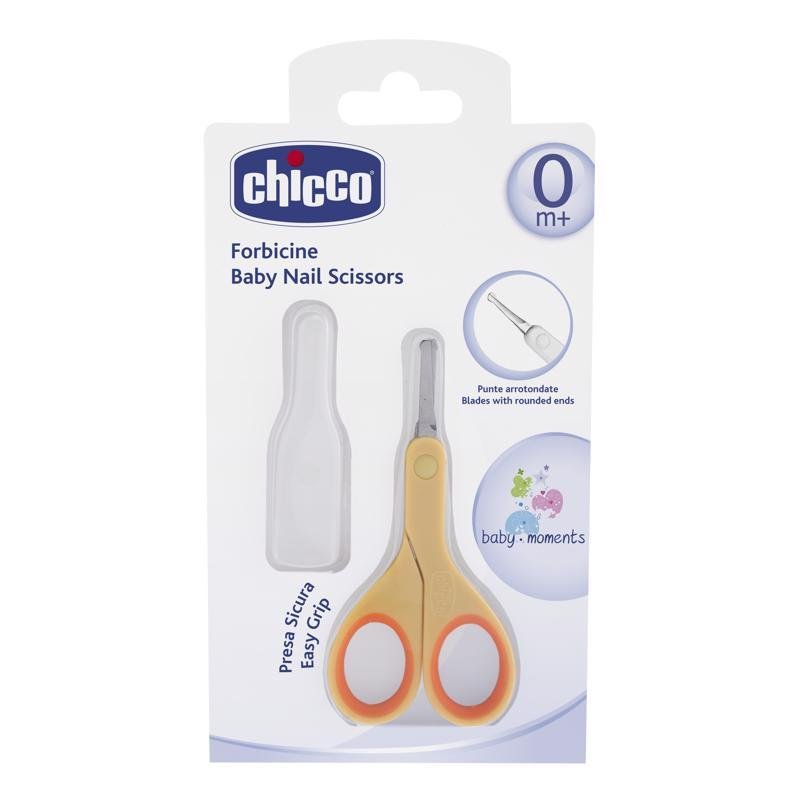 Chicco Scissors with Rounded Tip - Orange