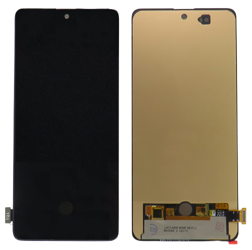 OLED-skärm Samsung Galaxy A71 (SM-A715F) + pekskärm svart
