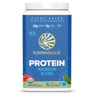 Sunwarrior Protein Blend BIO 750g unaromatisiert (Erbsenprotein, Hanfprotein und Gojibeeren)
