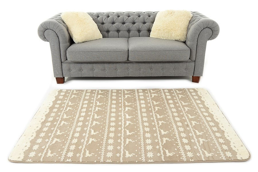 Cheap piece carpets with Scandinavian pattern 120 x 170 cm