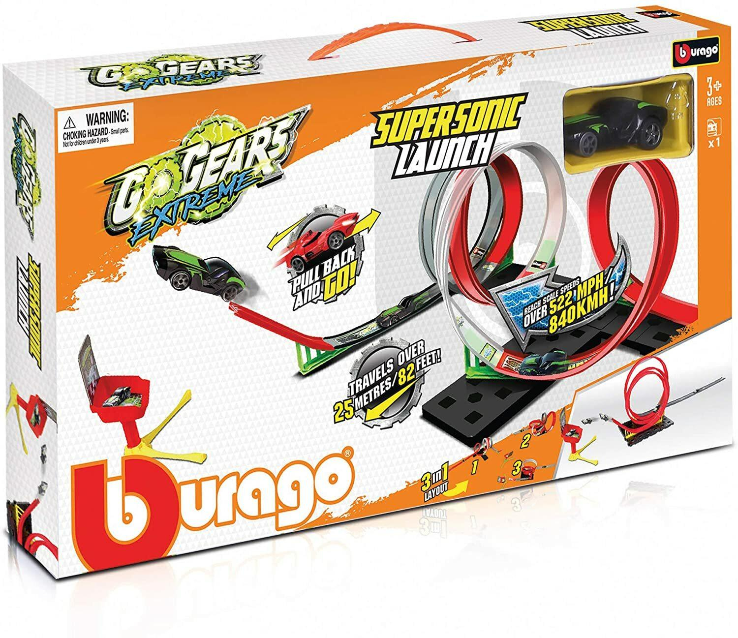 Bburago 2020 Bburago GO Gears Extreme Supersonic LANZAMIENTO 1CAR BB30533