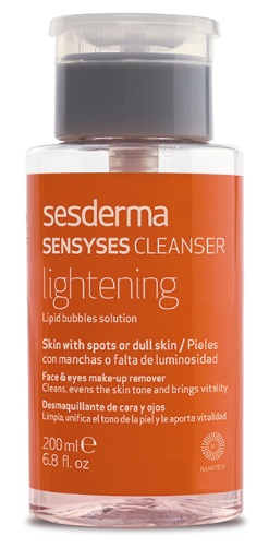 Sesderma Make-up-Entferner für Haut mit Hyperpigmentierung Sensyses (Cleanser Lightening) 200 ml