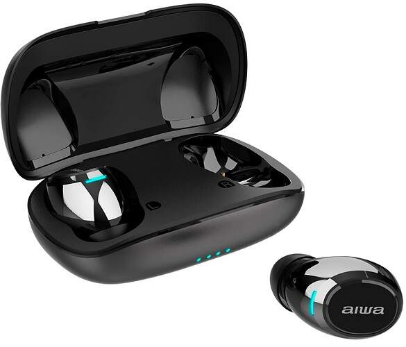 Aiwa EBTW-850 vezeték nélküli fejhallgató fekete
