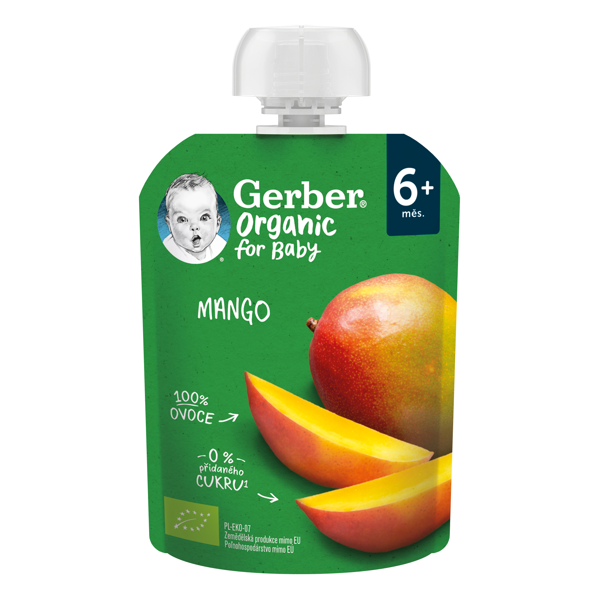 GERBER Organic kapsička mango 90g