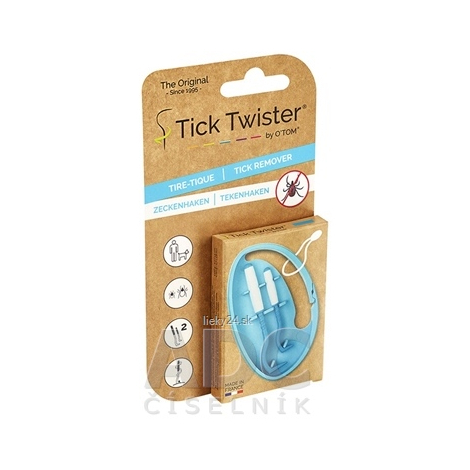 Tick Twister sada na vyberanie kliešťov 1×2 ks s klipom