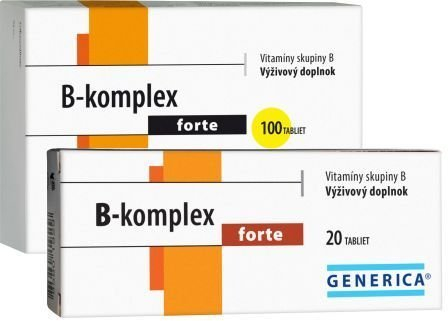 Generica B-komplex Forte 100 tablet