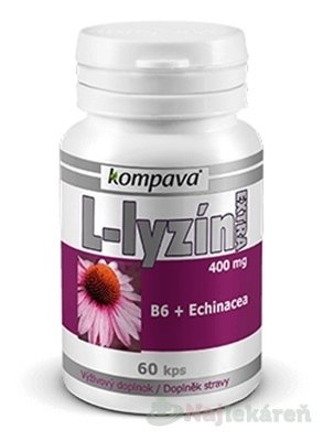 Kompava L-lysine Extra 60 capsules