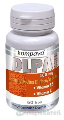 Kompava DLPA extra 400 mg 60 capsules