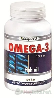 Kompava Omega-3 100 Kapseln
