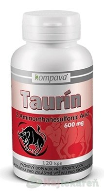 KOMPAVA Taurin 600 120 tablets