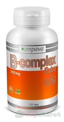 Kompava B-complex Extra+B6 B12 120 capsules