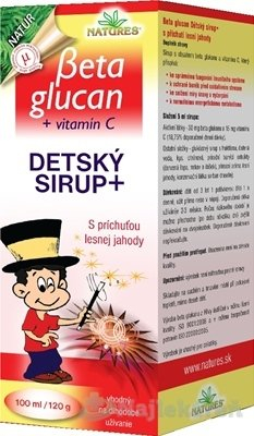 Beta Glucan Dětský sirup+ 100ml/120g