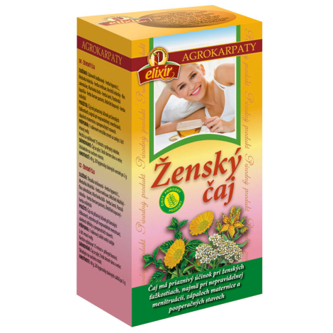 Agrokarpaty ŽENSKÝ čaj čistý prírodný produkt 20 x 2 g