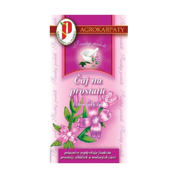 Agrokarpaty prostata vŕbovkový čaj prírodný produkt, 20x2 g (40 g)