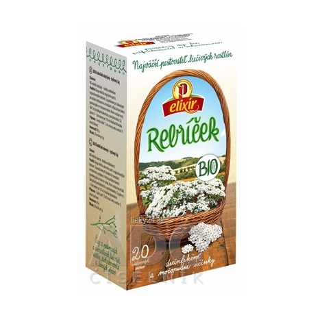 Agrokarpaty Bio Rebríček obyčajný bylinný čaj 20 x 2 g