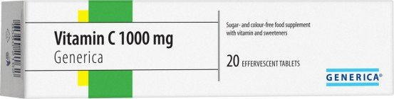 Generica Vitamin C 1000 mg 20 tablet