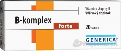 Generica B-komplex Forte 20 tablet