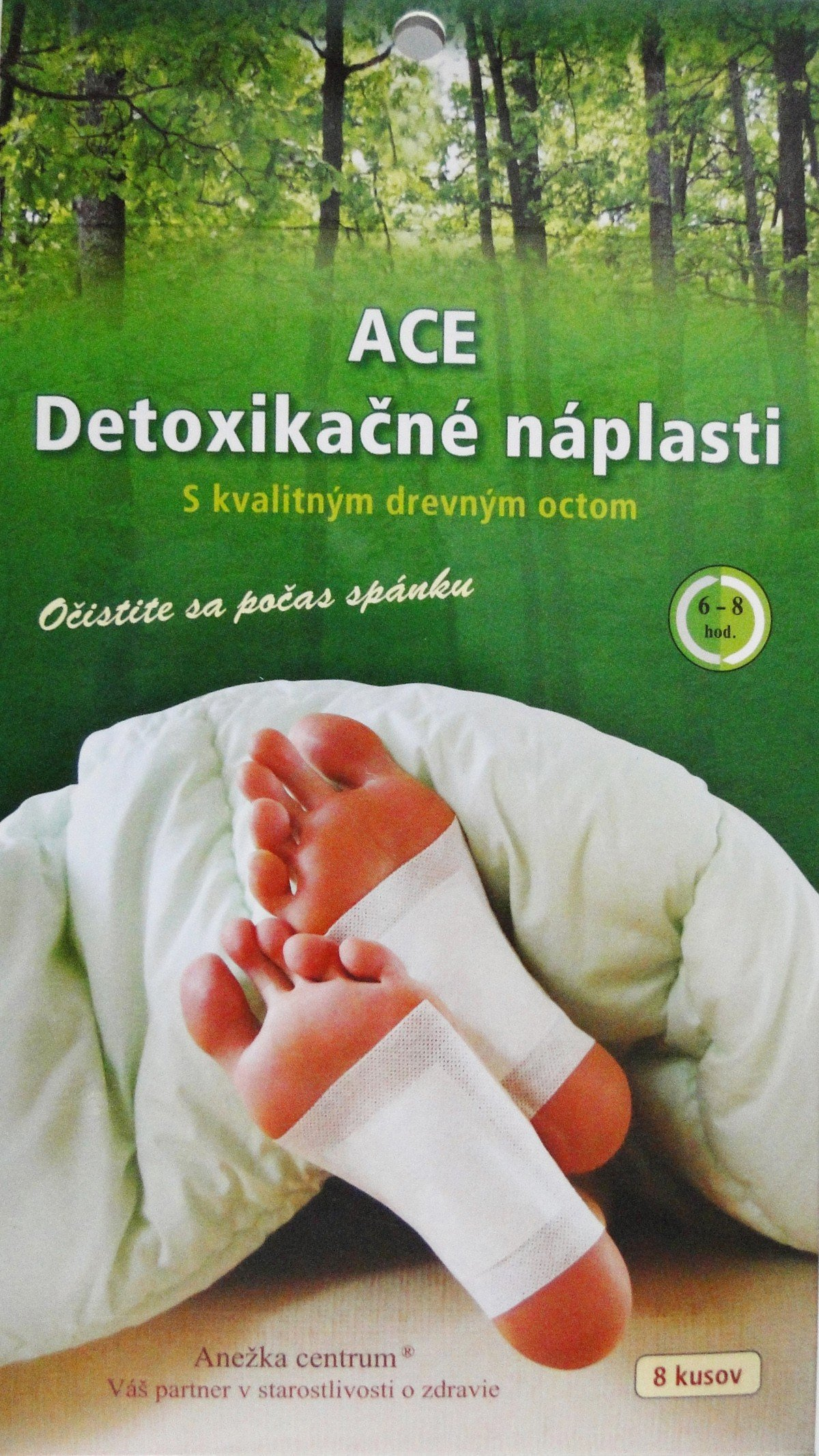 Ace detoxikačné náplasti 8 ks