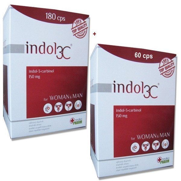 Indol INDOL3C 120 AKCIA 1+1 (120CPS+60CPS)