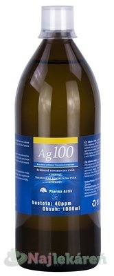 Trix Ag.100 Koloidné striebro 1000 ml 40 ppm
